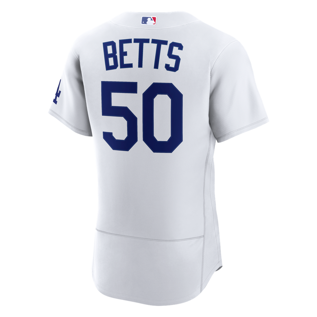 Los Angeles Dodgers Mookie Betts | Nike White Home Authentic Jersey