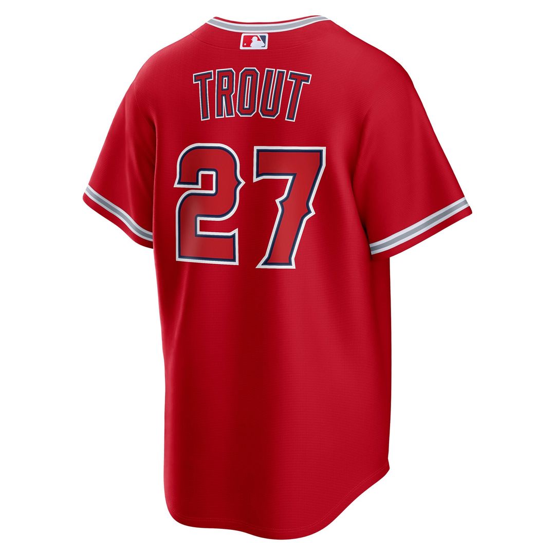 Los Angeles Angels Mike Trout | Nike White Alternate Replica Jersey