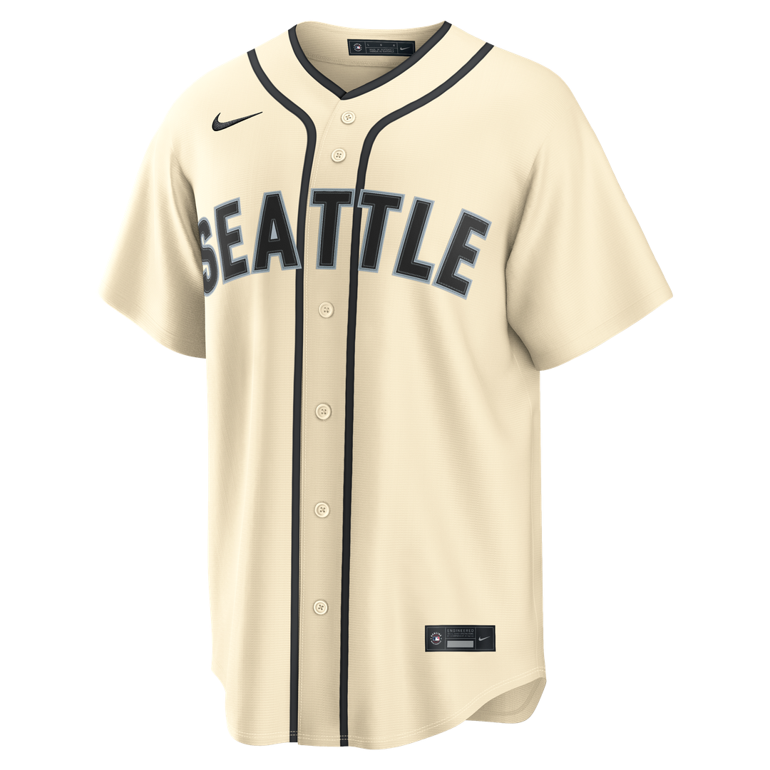 Seattle Mariners Cal Raleigh | Nike Navy Road Replica Jersey