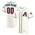 Arizona Diamondbacks | Nike Cream Home Authentic Custom Jersey