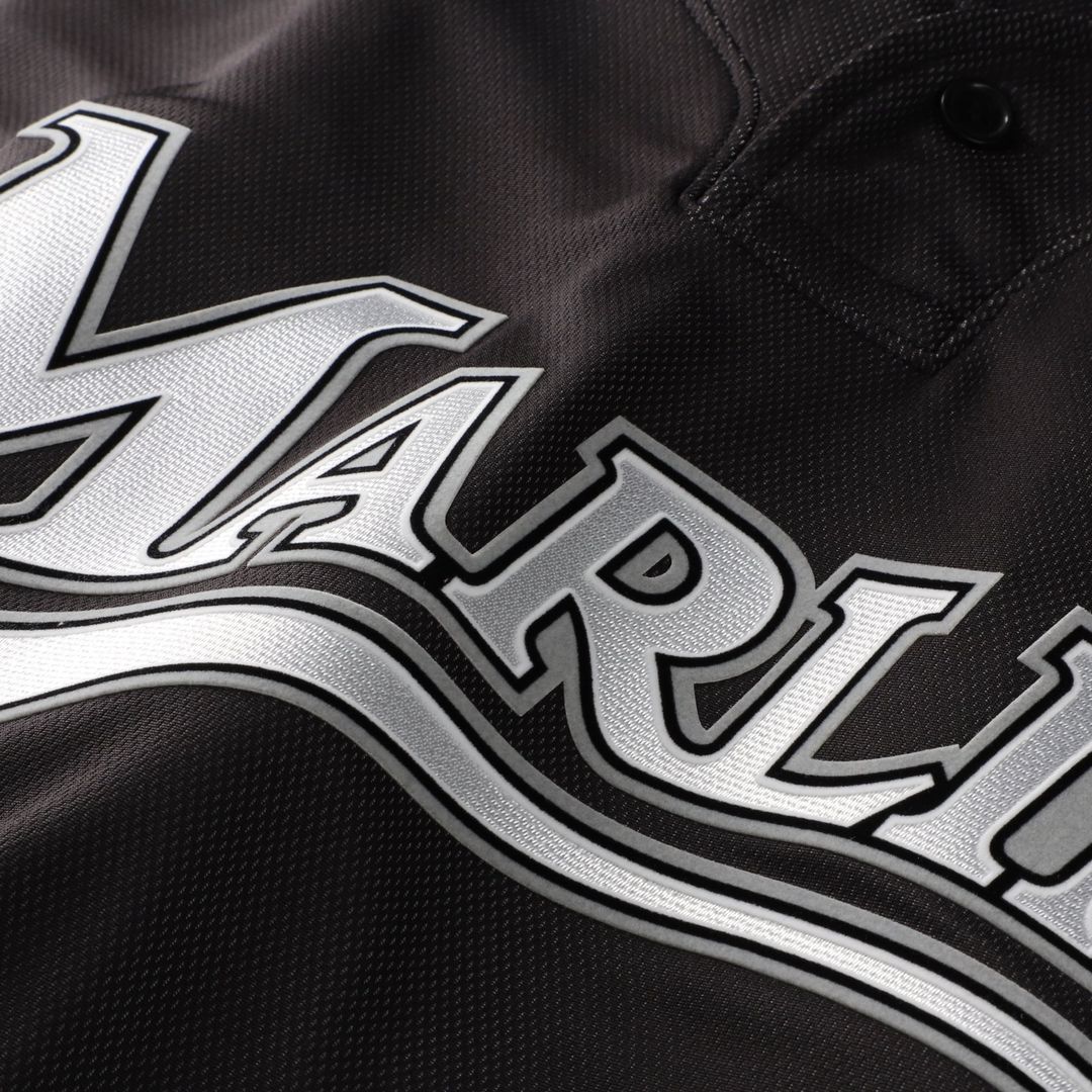 Florida Marlins Dontrelle Willis | Mitchell & Ness Black Authentic Batting Practice Jersey