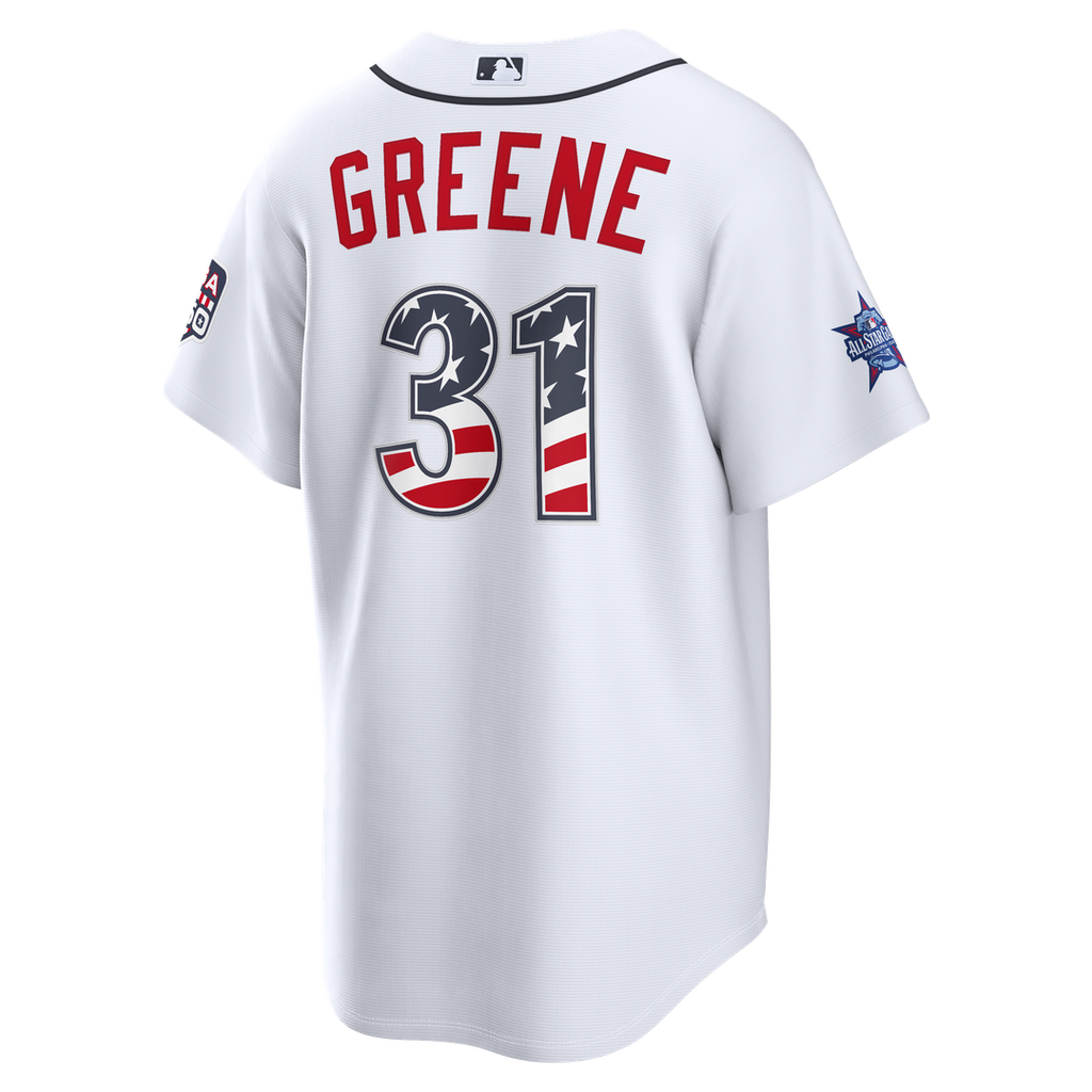 2026 All-Star Edition Stars & Stripes Detroit Tigers Riley Greene | Nike White Stadium Jersey