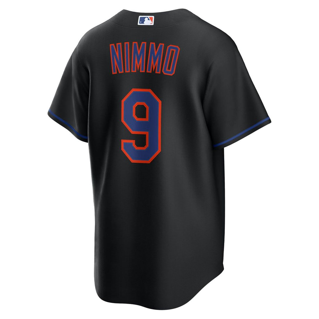 New York Mets Brandon Nimmo | Nike Black Alternate Replica Jersey