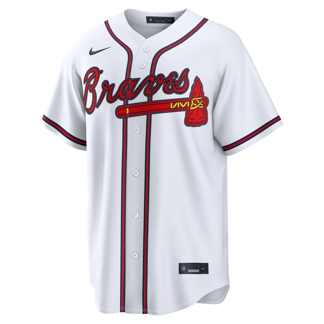 Atlanta Braves Ronald Acuña Jr. | Nike White Home Replica Jersey