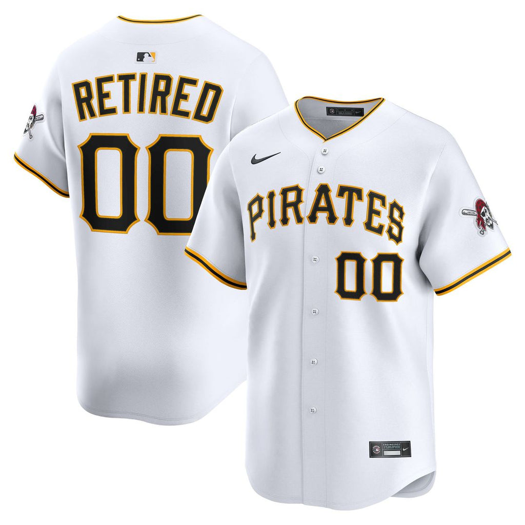 Pittsburgh Pirates | Nike White Home Limited Pick-A-Player Retired Roster Jersey