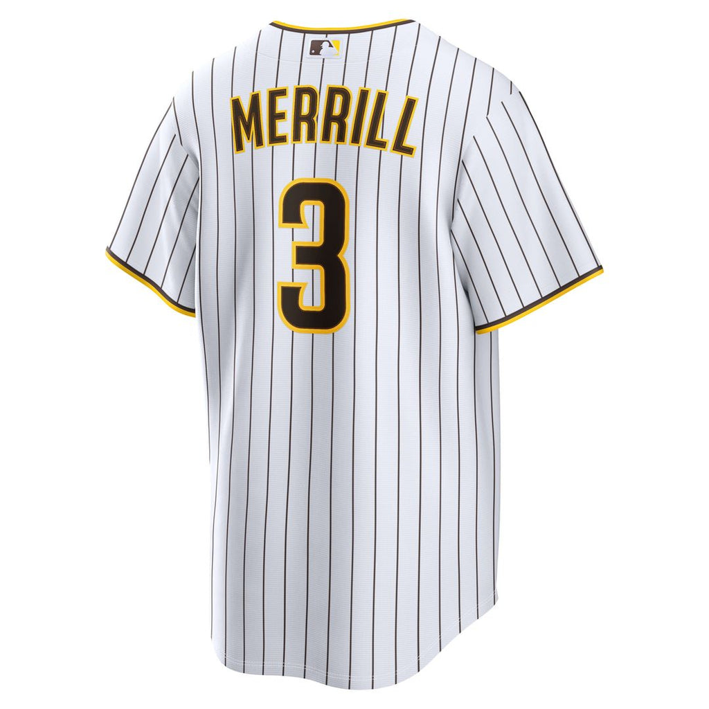 San Diego Padres Jackson Merrill | Nike White Home Replica Player Jersey