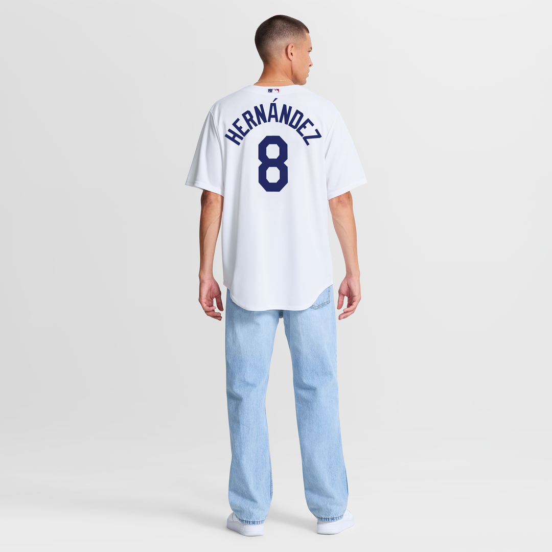 Los Angeles Dodgers Enrique Hernández | Nike White Home Replica Jersey