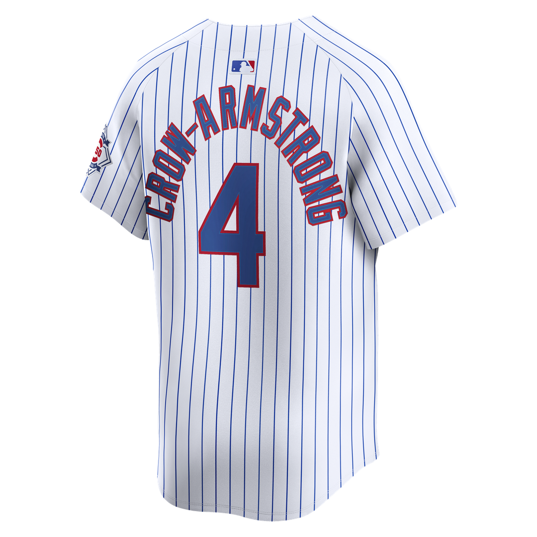Chicago Cubs Pete Crow-Armstrong | Nike White 150th Anniversary Limited Jersey