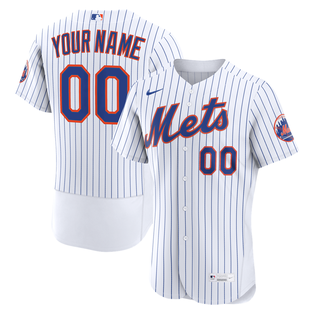 New York Mets | Nike White Home Authentic Custom Jersey