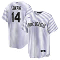 Colorado Rockies Ezequiel Tovar | Nike White Home Replica Jersey