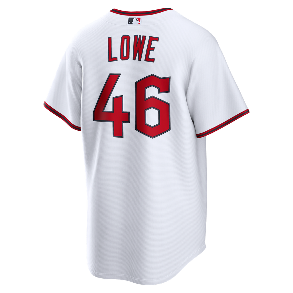 Cleveland Guardians Nathaniel Lowe | Nike White Home Replica Jersey