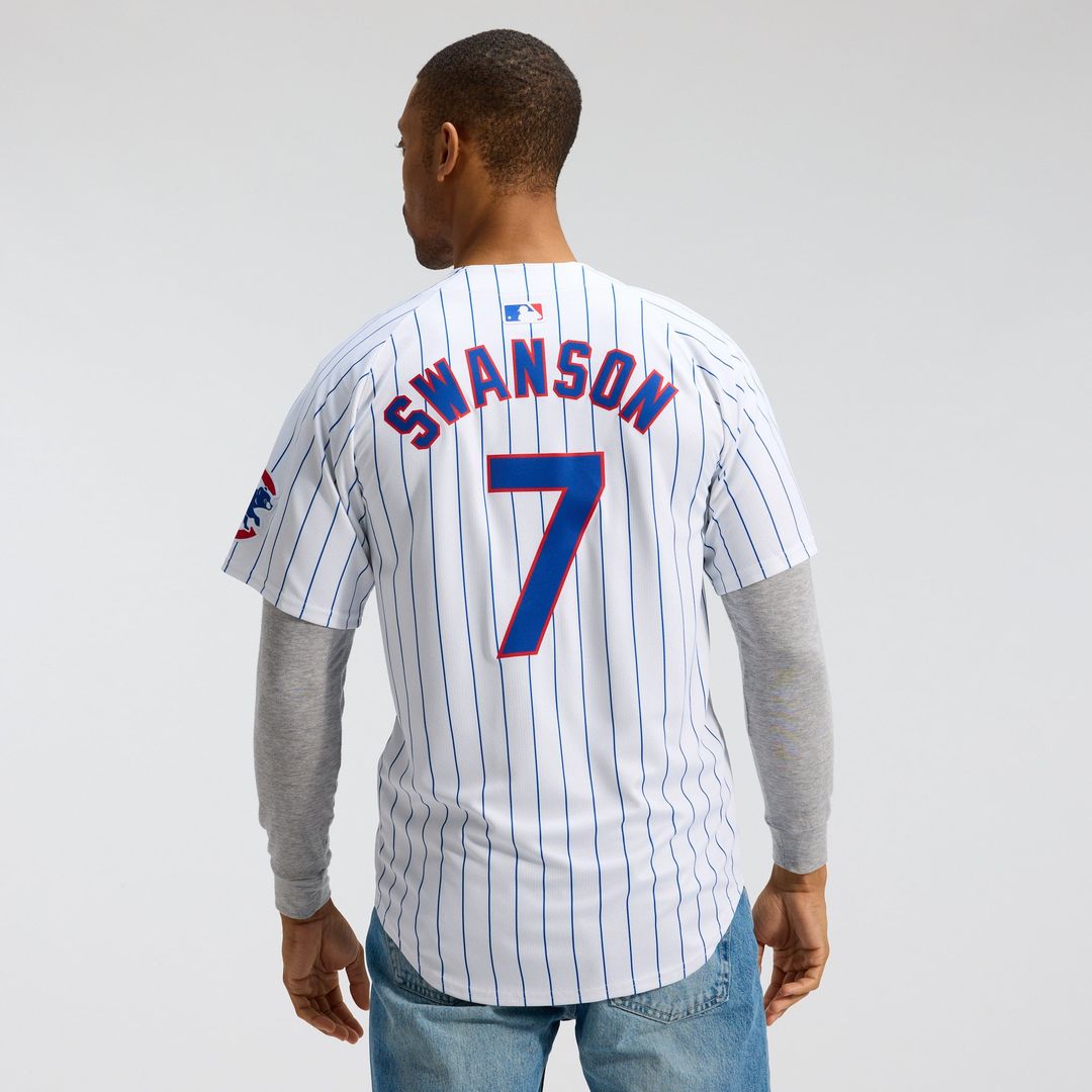Chicago Cubs Dansby Swanson | Nike White Home Limited Player Jersey