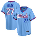 Atlanta Braves Austin Riley | Nike Powder Blue 2026 City Connect Stadium Jersey