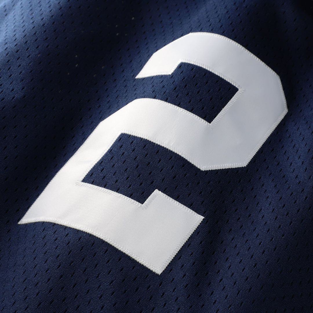 New York Yankees Derek Jeter | Mitchell & Ness Navy Cooperstown Collection Mesh Batting Practice Button-Up Jersey