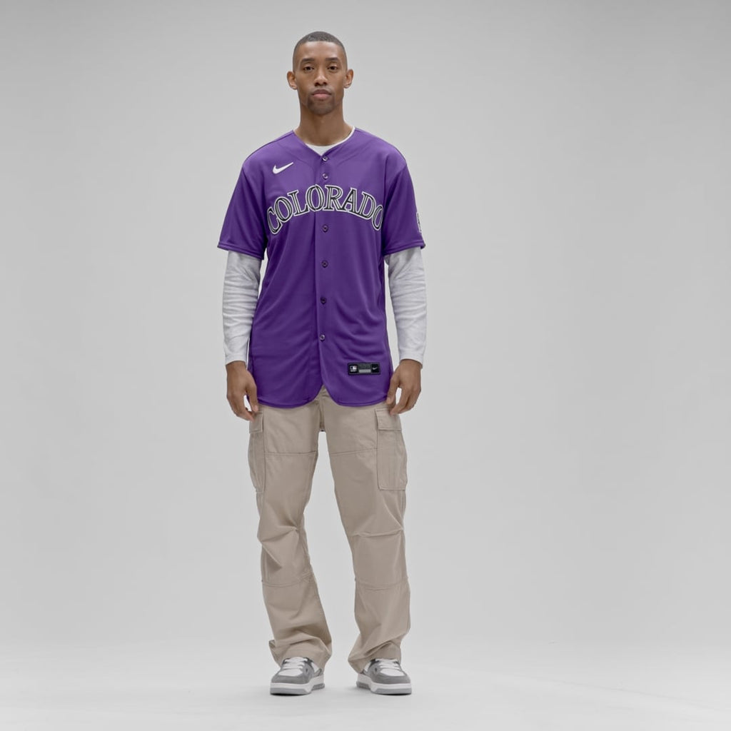 Colorado Rockies | Nike Purple Alternate Authentic Jersey