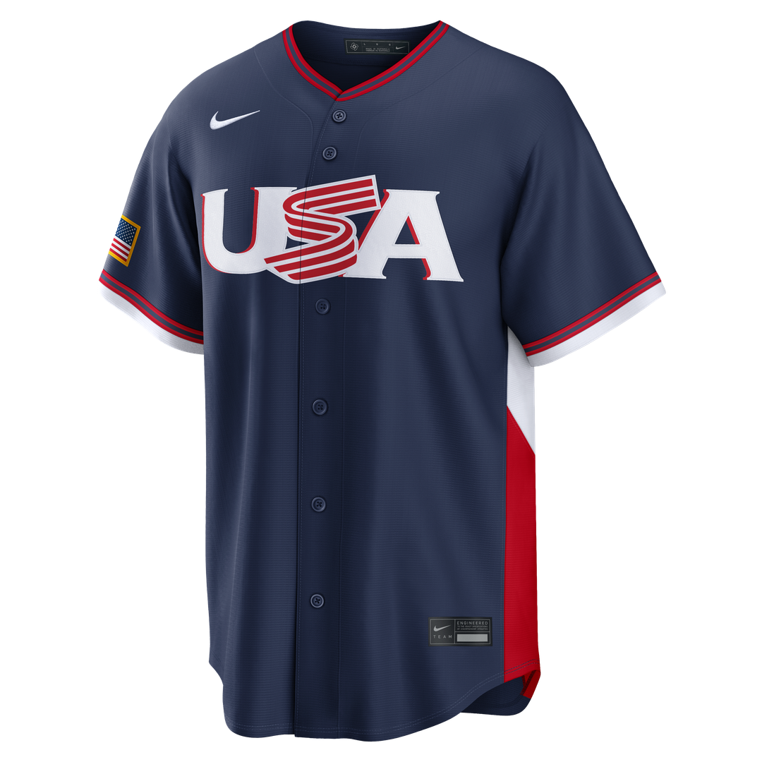 USA Baseball Alex Bregman | Nike White 2026 World Baseball Classic Home Stadium Jersey
