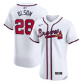 Atlanta Braves Matt Olson | Nike White Home Elite Player Jersey