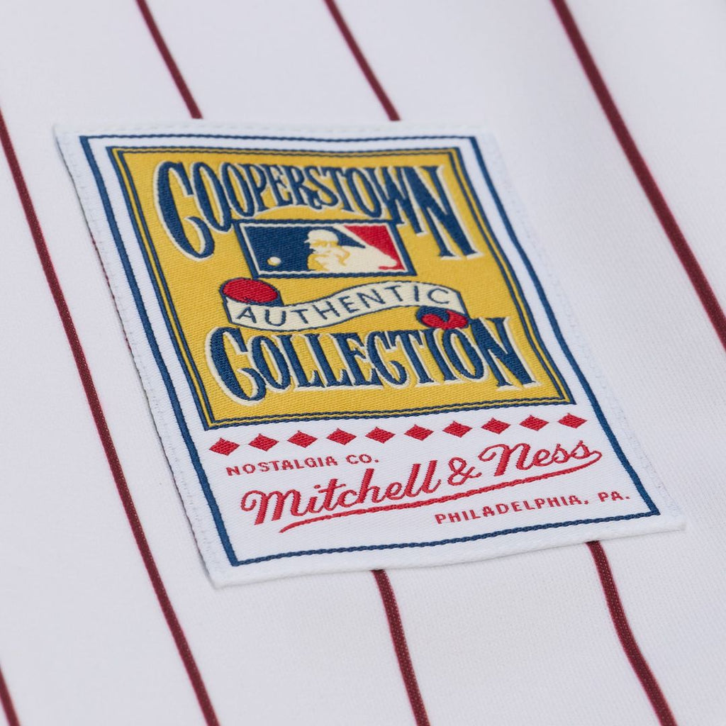 Philadelphia Phillies Chase Utley | Mitchell & Ness White 2003 Cooperstown Collection Authentic Jersey