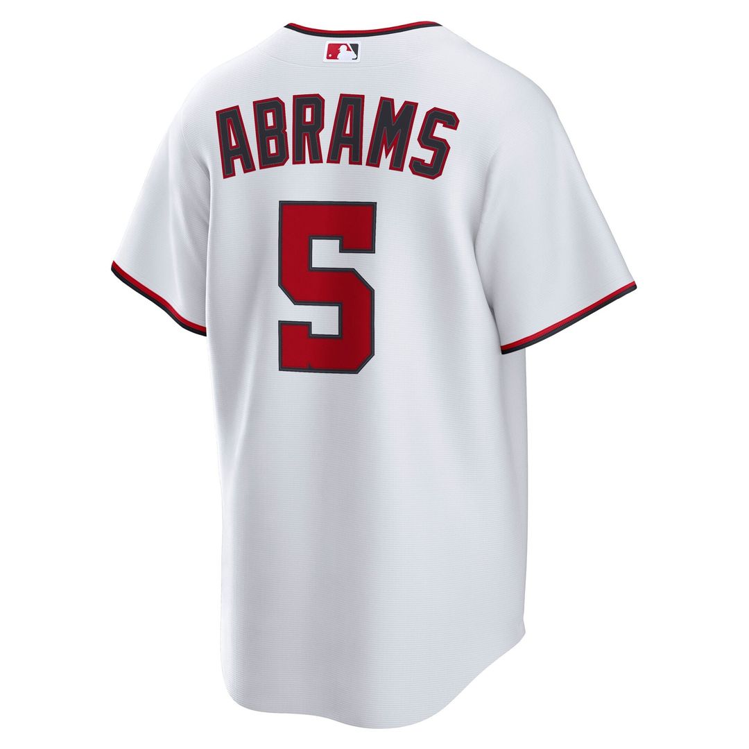Washington Nationals CJ Abrams | Nike White Home Replica Jersey