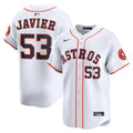Houston Astros Cristian Javier | Nike White Home Limited Player Jersey