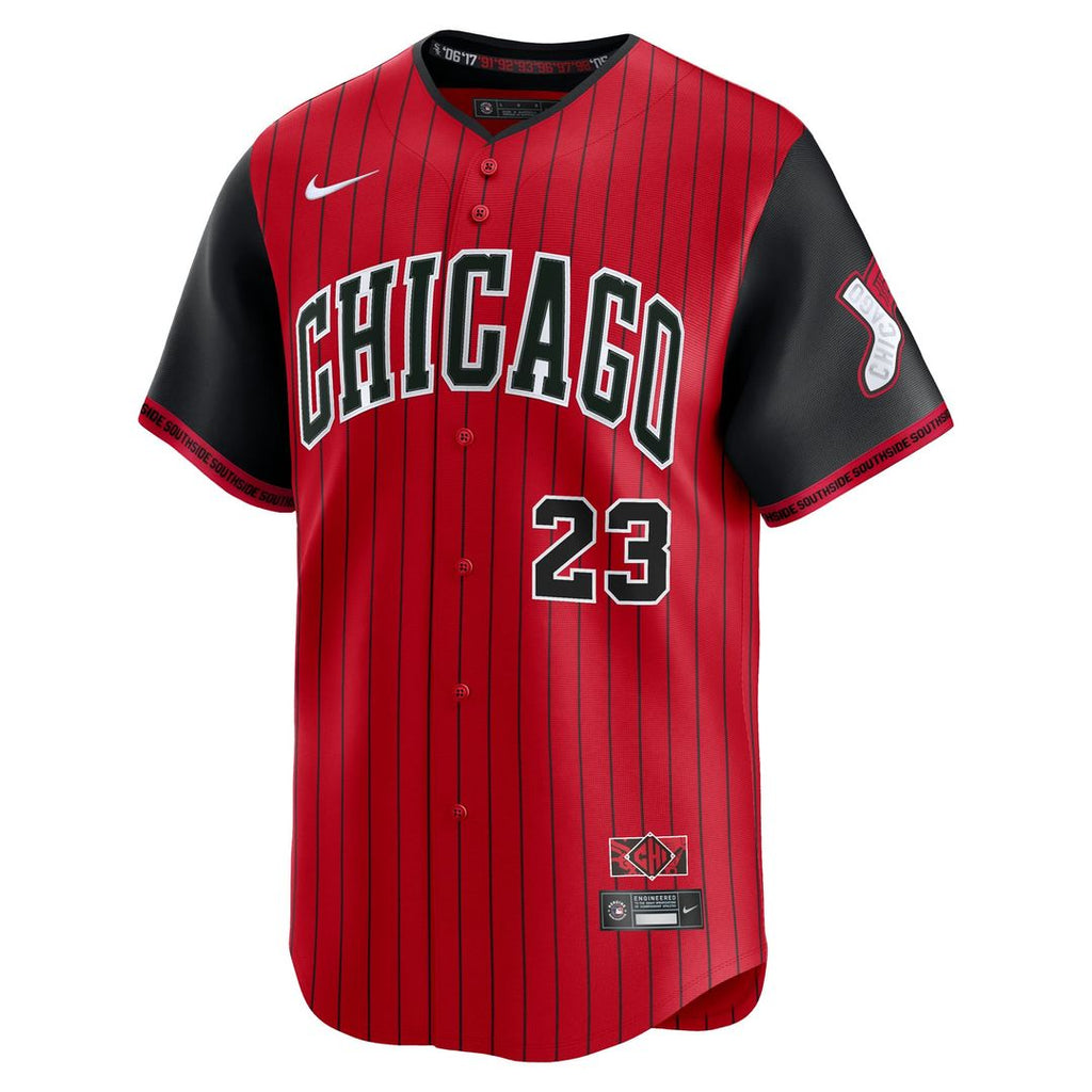 Chicago White Sox Andrew Benintendi | Nike Red/Black 2025 City Connect Limited Player Jersey