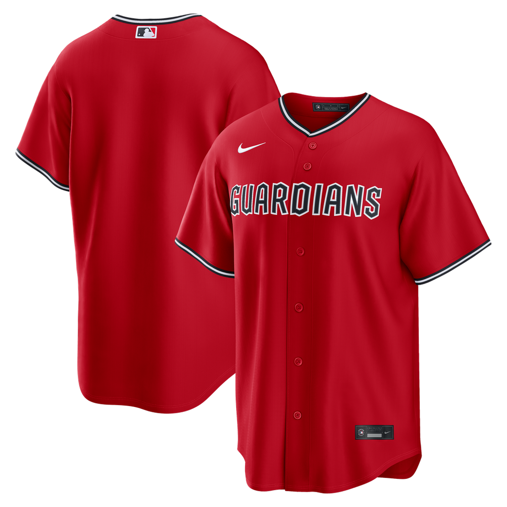 Cleveland Guardians | Nike Red Alternate Replica Jersey