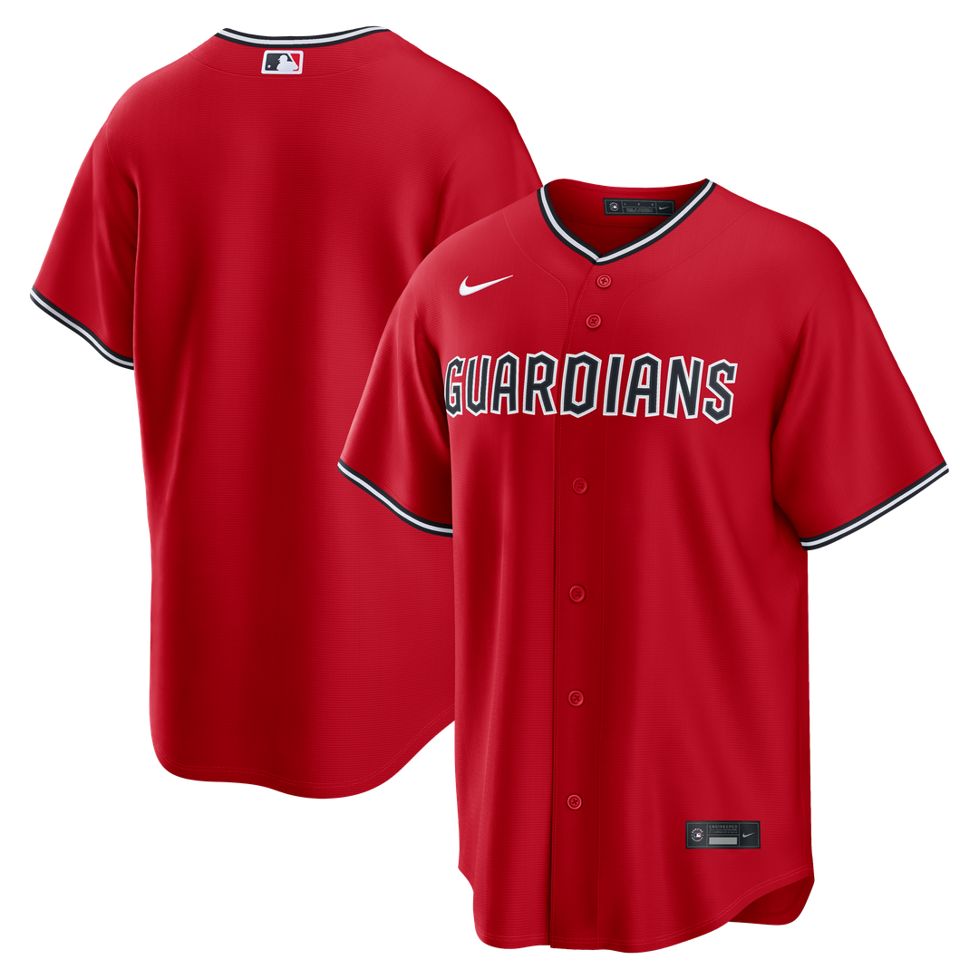 Cleveland Guardians | Nike Red Alternate Replica Jersey