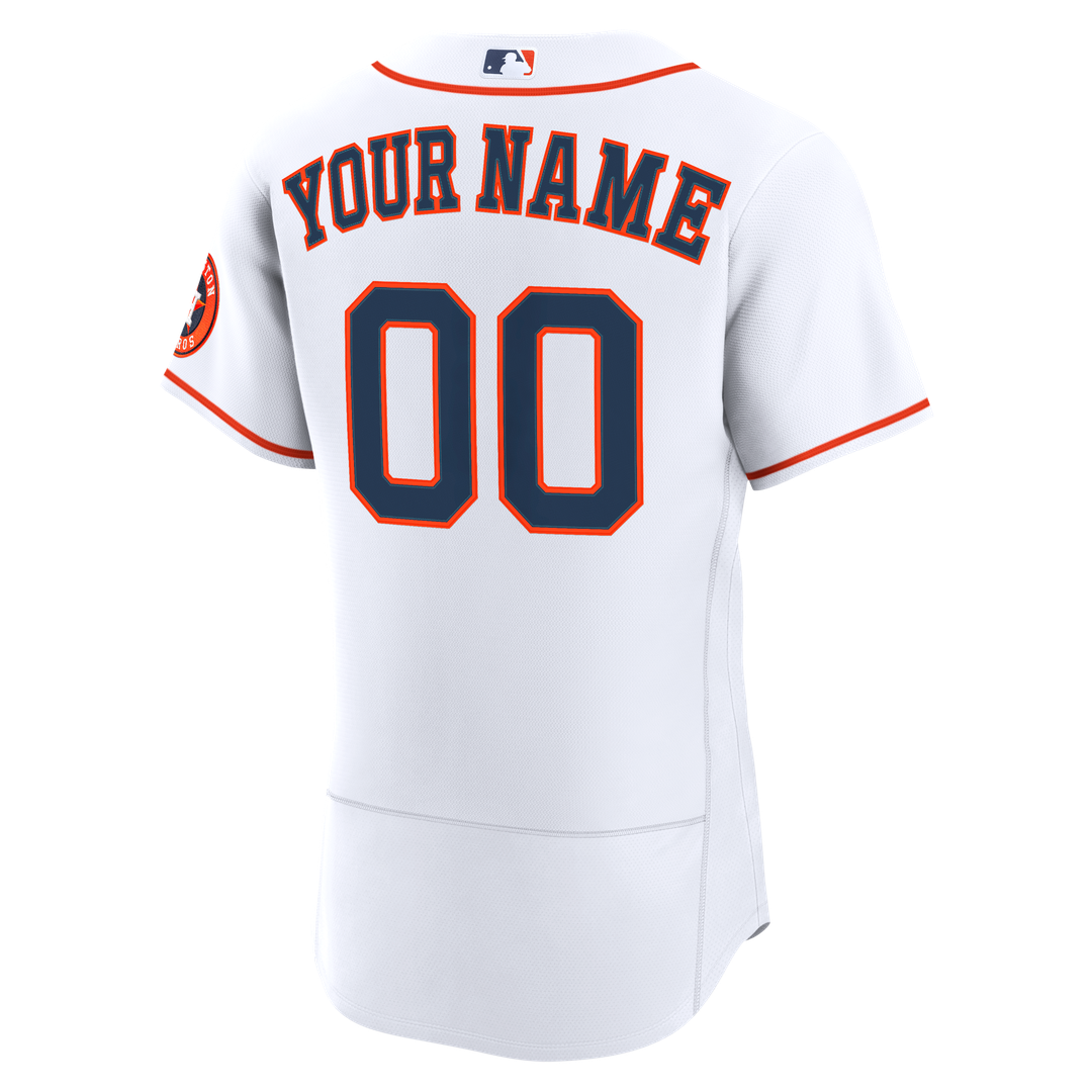 Houston Astros | Nike White Home Authentic Custom Jersey