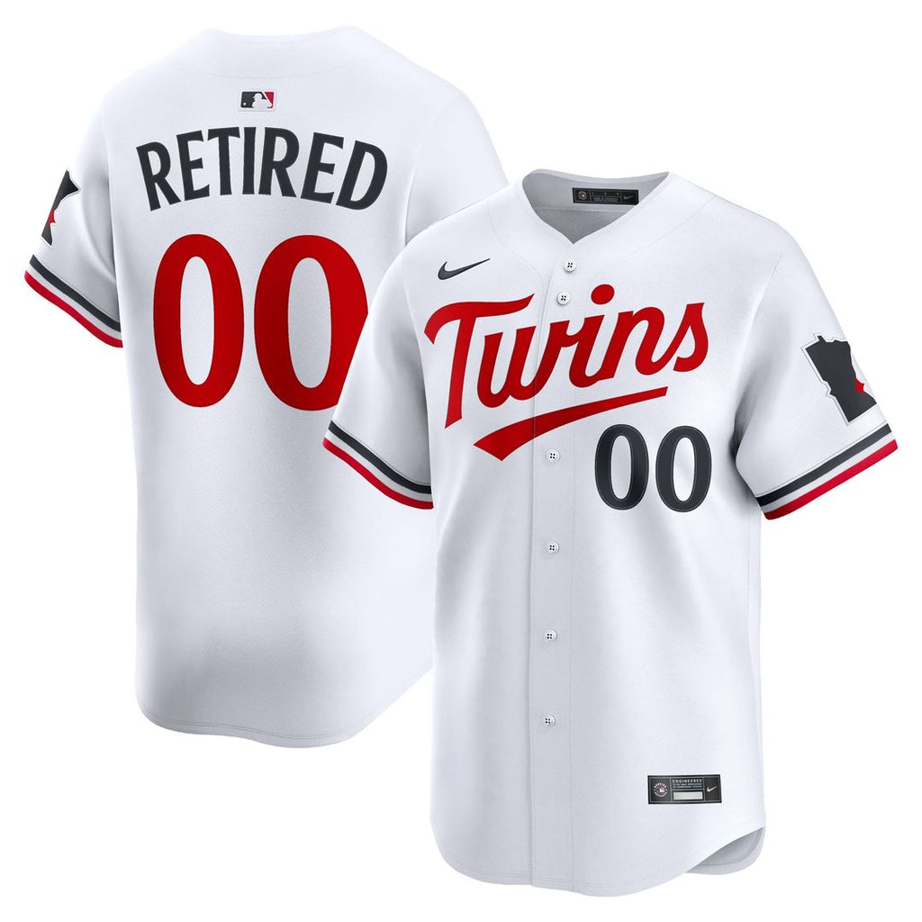 Minnesota Twins | Nike White Home Limited Pick-A-Player Retired Roster Jersey
