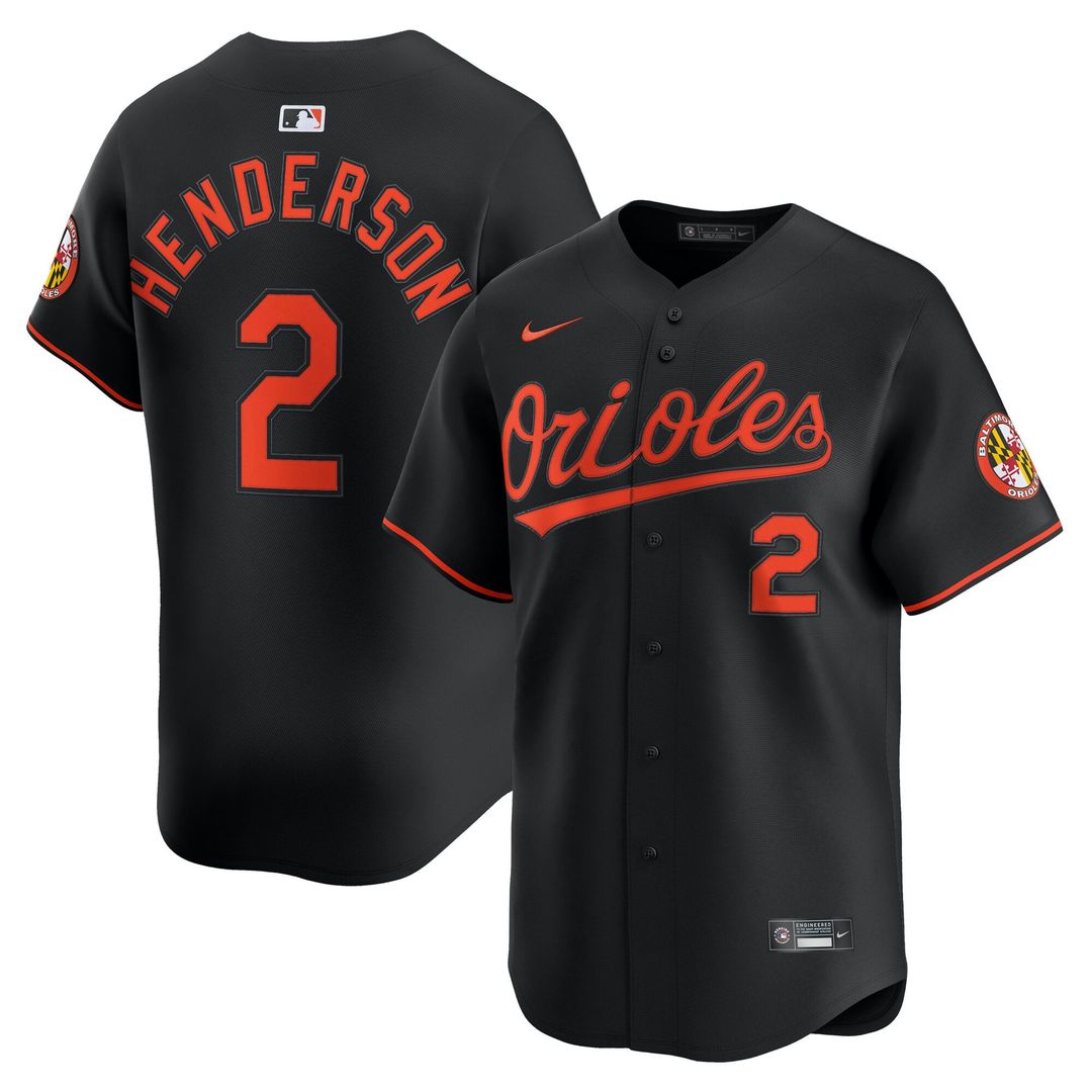 Baltimore Orioles Gunnar Henderson | Nike White Home Limited Player Jersey