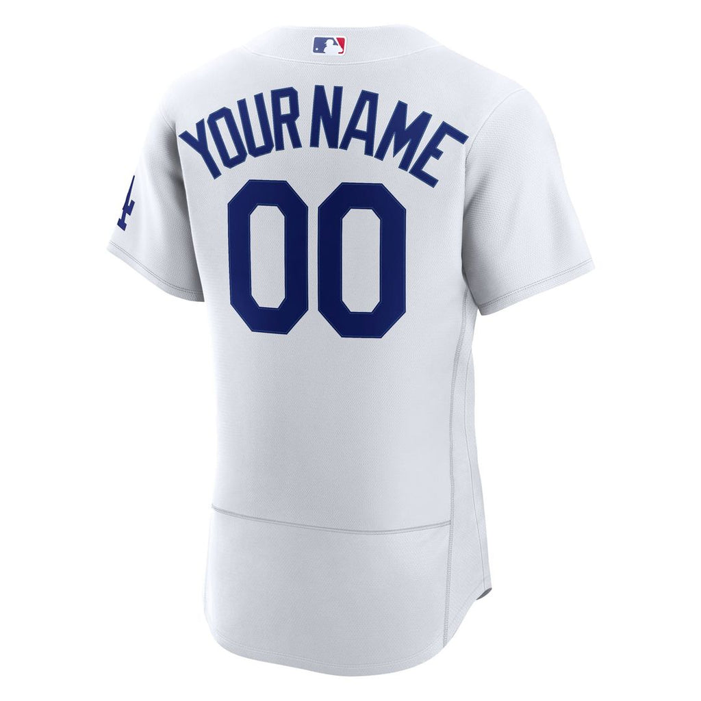Los Angeles Dodgers | Nike White Home Authentic Custom Jersey