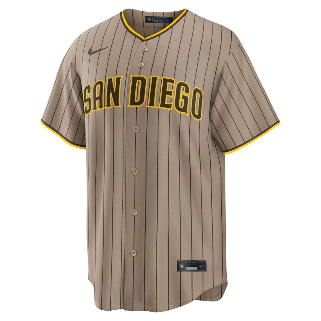 San Diego Padres Jackson Merrill | Nike Sand Alternate Replica Jersey