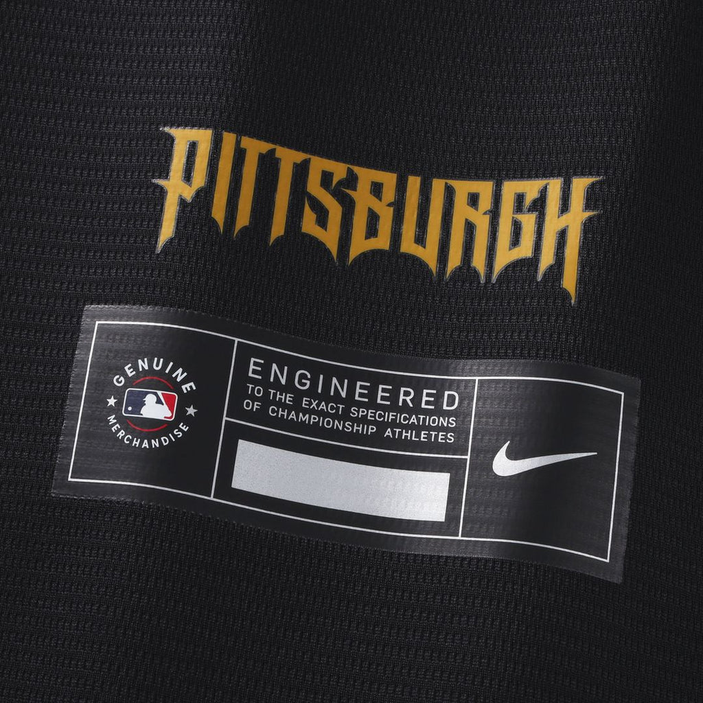 Pittsburgh Pirates Paul Skenes | Nike Black 2026 City Connect Stadium Jersey