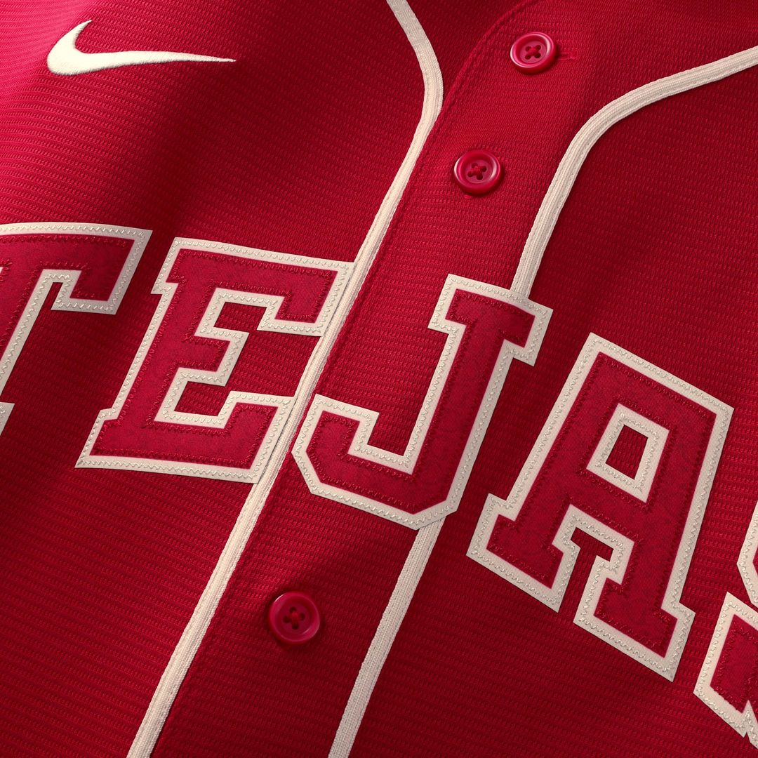 Texas Rangers Josh Jung | Nike Red 2026 City Connect Stadium Jersey