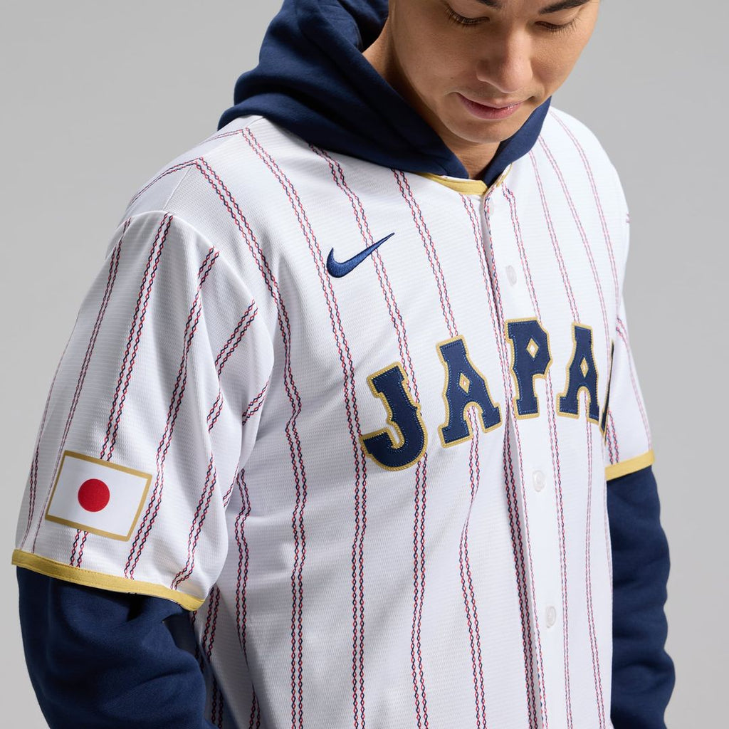 Japan Baseball Yoshinobu Yamamoto | Nike White 2026 World Baseball Classic Home Stadium Jersey