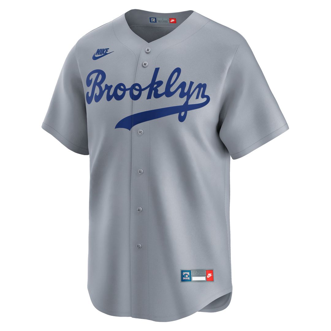 Brooklyn Dodgers | Nike Gray Cooperstown Collection Limited Jersey