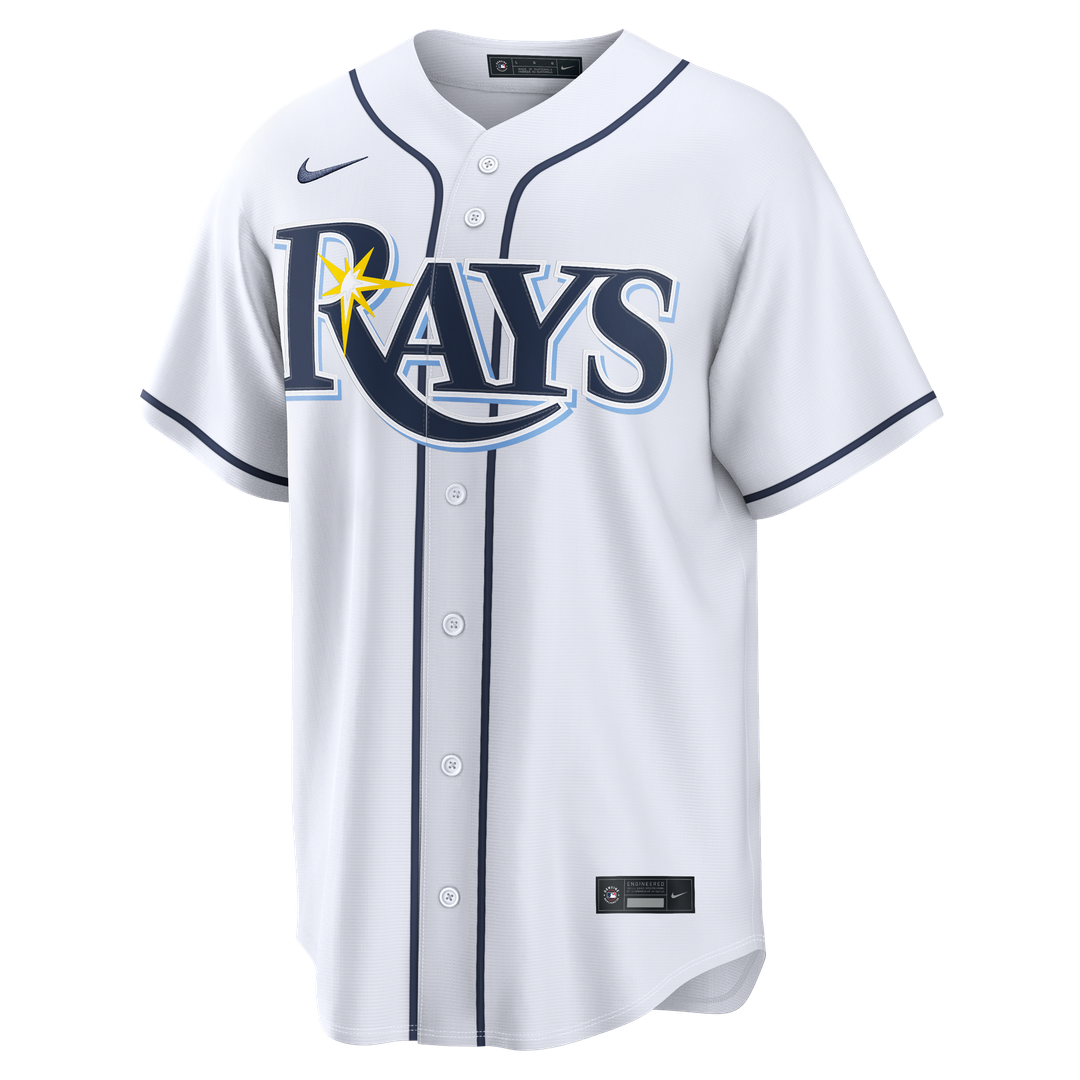 Tampa Bay Rays Junior Caminero | Nike White Home Replica Jersey