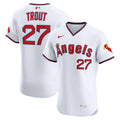 Los Angeles Angels Mike Trout | Nike White Alternate 2 Elite Jersey