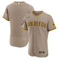 San Diego Padres | Nike Khaki Alternate Sponsor Patch Authentic Jersey
