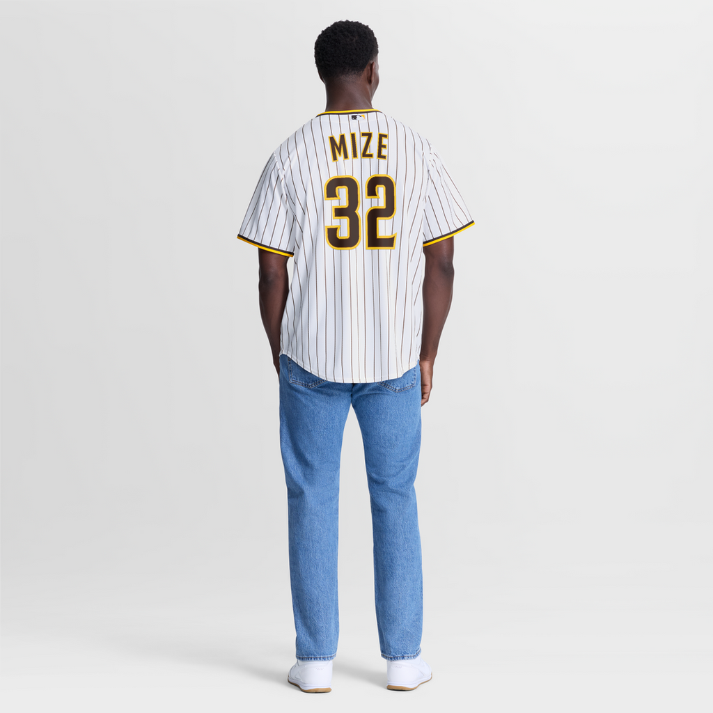 San Diego Padres Casey Mize | Nike White Home Replica Jersey