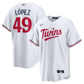 Minnesota Twins Pablo López | Nike White Home Replica Player Jersey