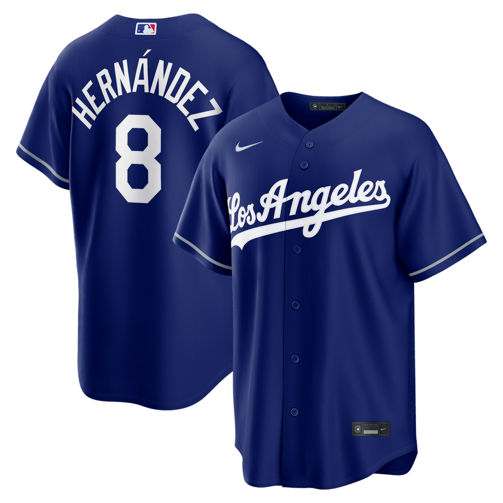 Los Angeles Dodgers Enrique Hernández | Nike Royal Alternate Replica Jersey