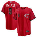 Cincinnati Reds Matt McLain | Nike Red 2026 City Connect Stadium Jersey