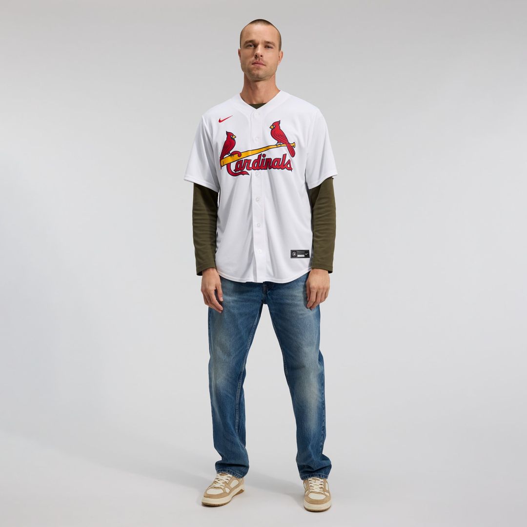 St. Louis Cardinals Masyn Winn | Nike White Home Replica Jersey