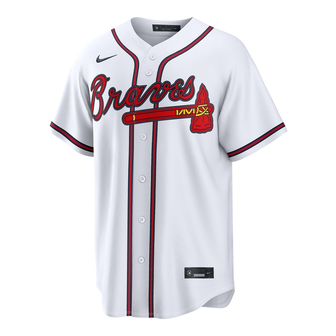 Atlanta Braves Mauricio Dubón | Nike White Home Replica Jersey