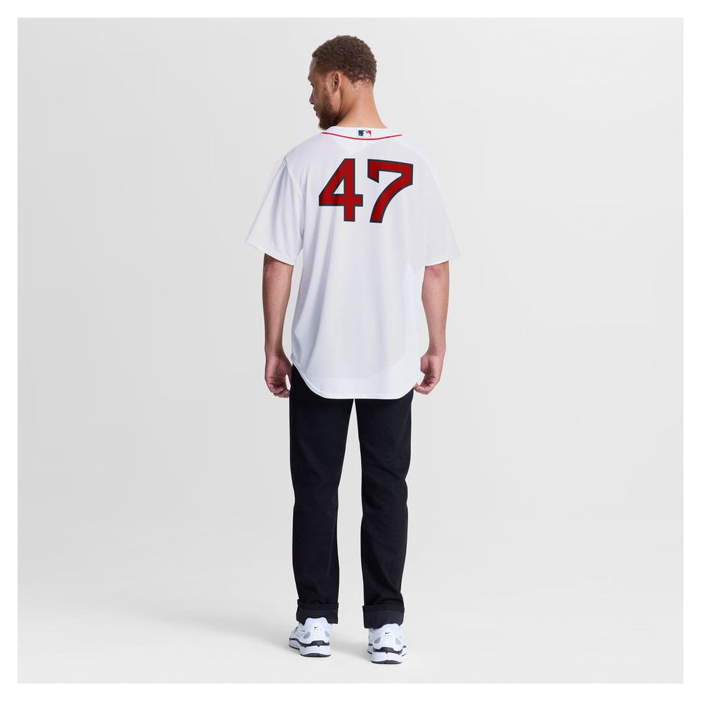 Boston Red Sox Jovani Moran | Nike White Home Replica Jersey
