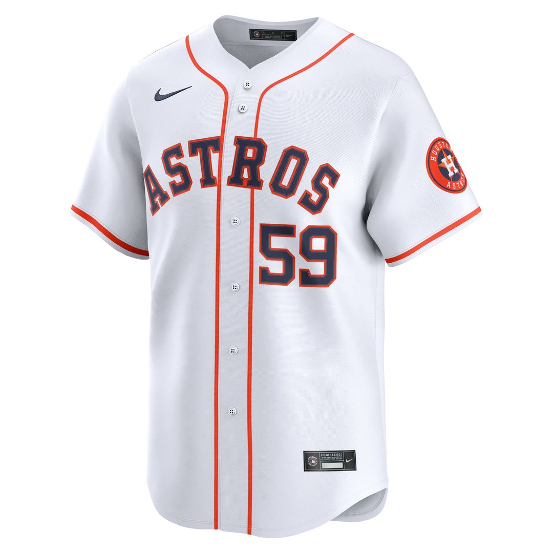 Houston Astros Framber Valdez | Nike White Home Limited Player Jersey