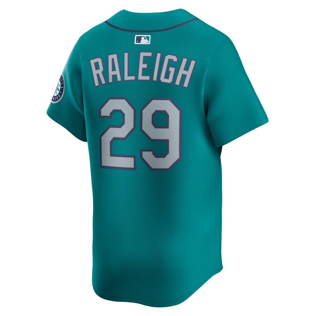 Seattle Mariners Cal Raleigh | Nike Teal Alternate Limited Jersey