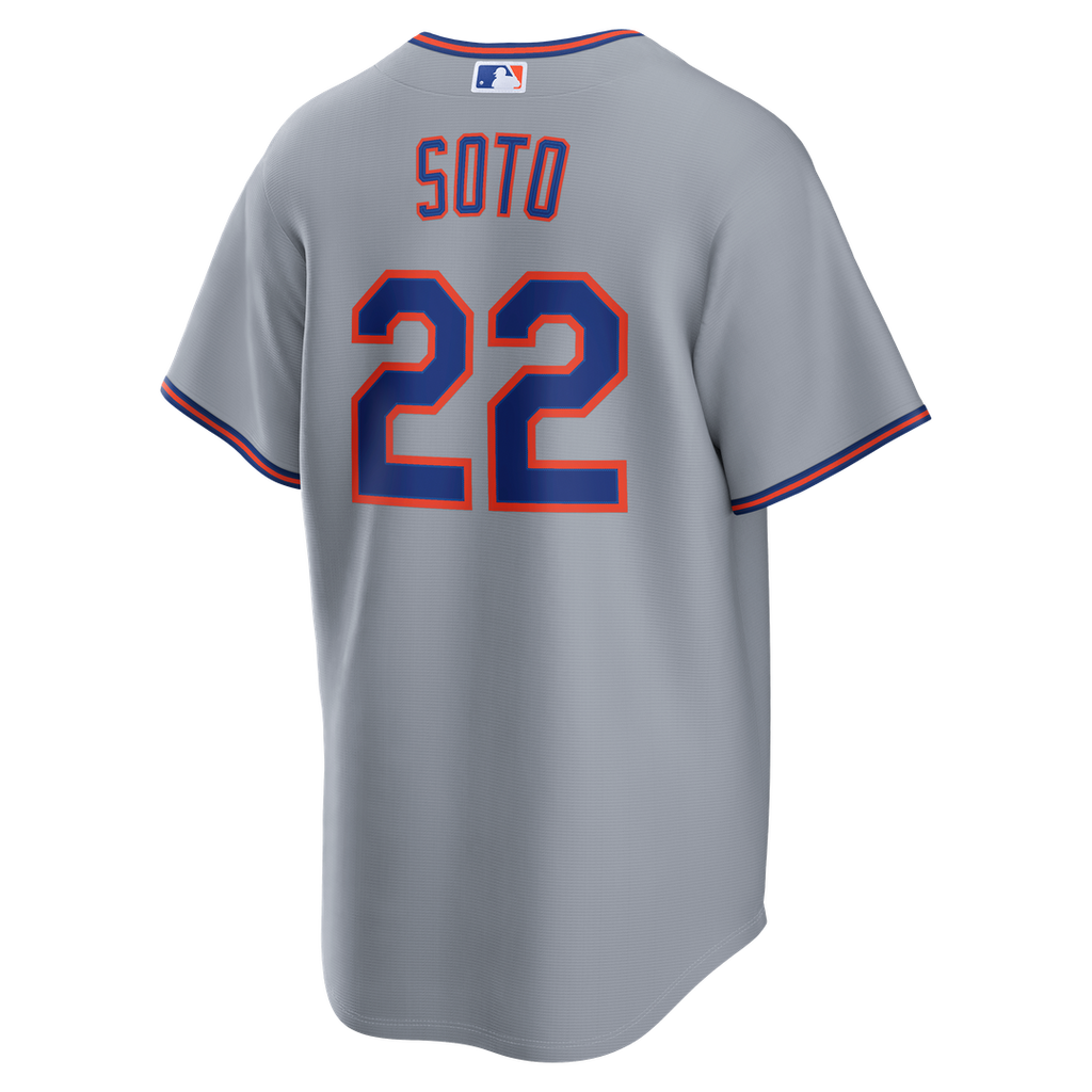 New York Mets Juan Soto | Nike Gray Road Replica Jersey