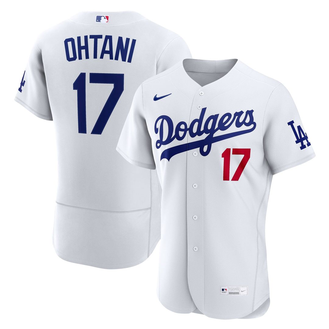 Los Angeles Dodgers Shohei Ohtani | Nike White Home Authentic Jersey